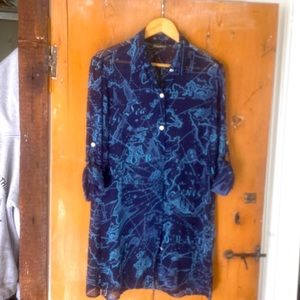 Tommy Bahama beach cover up/ duster